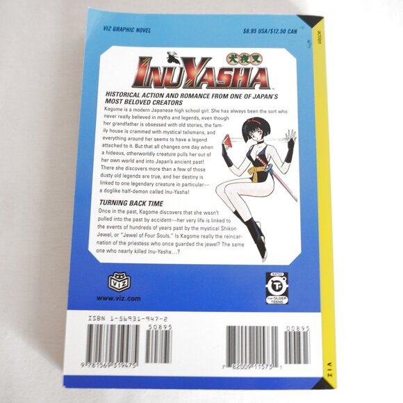 3/$20 - Inu-Yasha Vol. 01 Manga - Classic Shonen Adventure - Anime Japan - Picture 2 of 2
